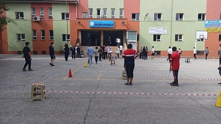Malatya'da LGS sınavı