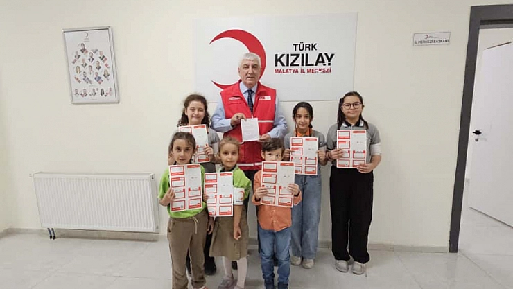 Malatya'da küçük kalplerden büyük bağış