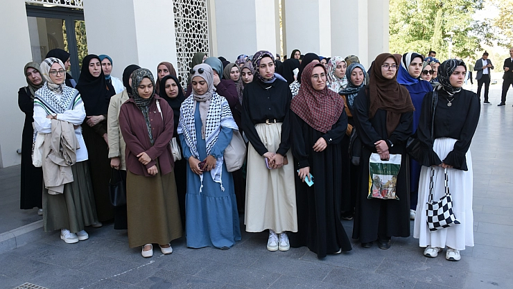Malatya'da öğrencilerden Sumud Filosu'na destek!