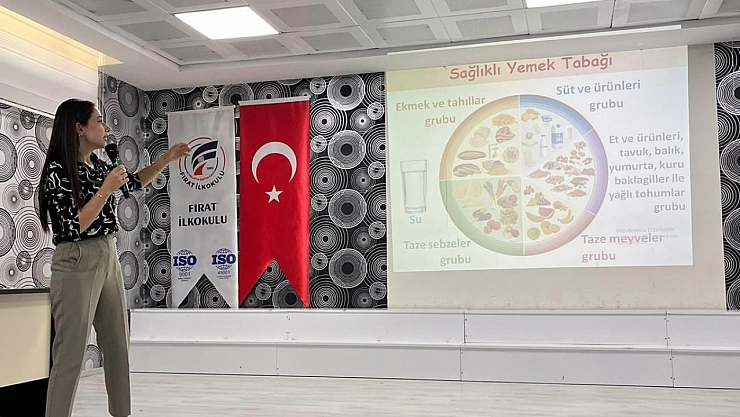 Malatya'da öğrencilere sağlıklı beslenme eğitimi verildi