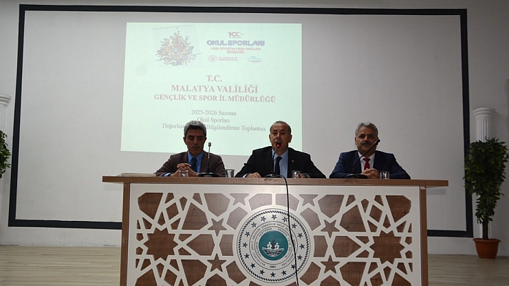 Malatya'da okul sporlarında yeni dönem için hazırlıklar başladı
