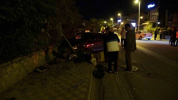 Malatya'da otomobil ile motosiklet çarpıştı