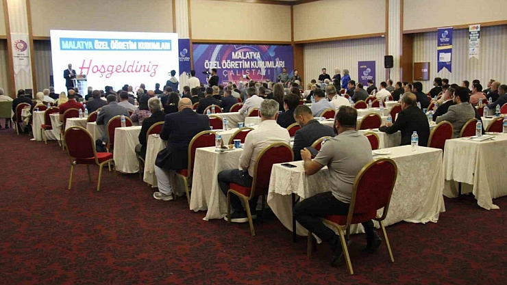 Malatya'da Özel Öğretim Kurumları çalıştayı