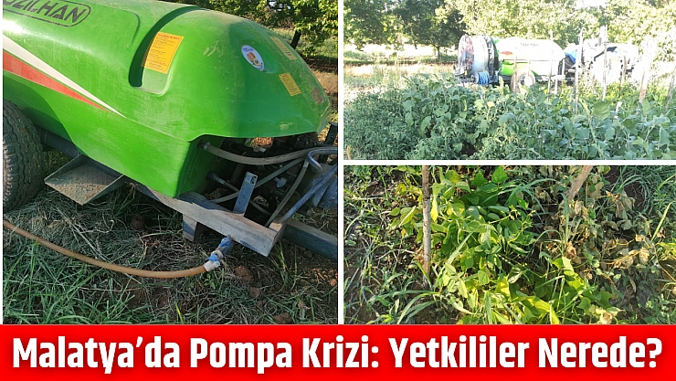 Malatya'da Pompa Krizi: Yetkililer Nerede?