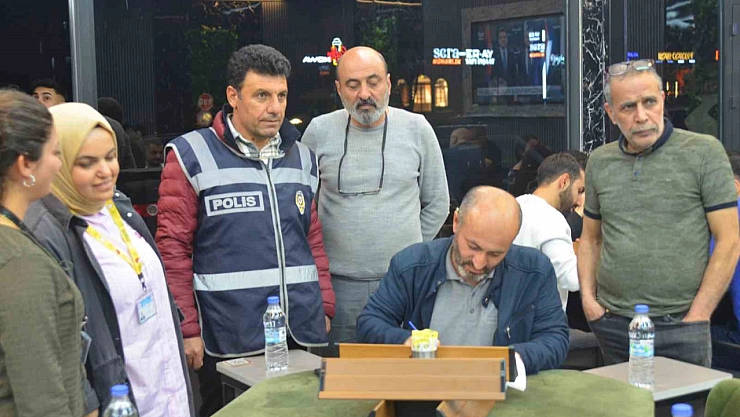 Malatya'da iftar sonrası sigara denetimi yapıldı
