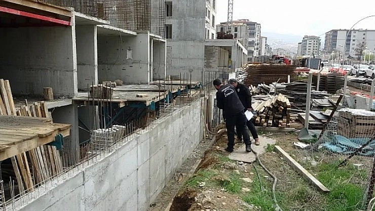 Malatya'da şantiye kazası: İşçi yüksekten düştü