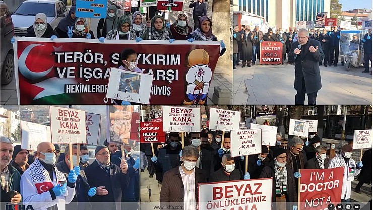 Malatya'da Sessiz Yürüyüş: Gazze Halkına ve Sağlık Çalışanlarına Destek!