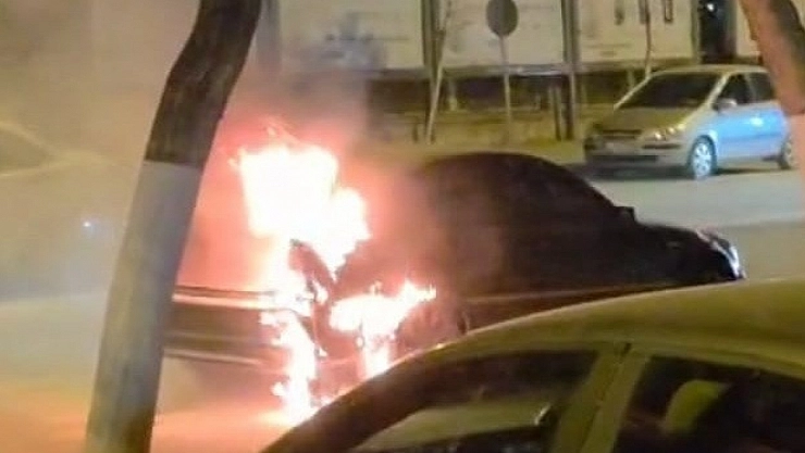 Malatya'da büyük panik: Sürücü son anda kurtuldu