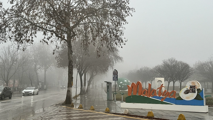 Malatya'da sis etkili oluyor!