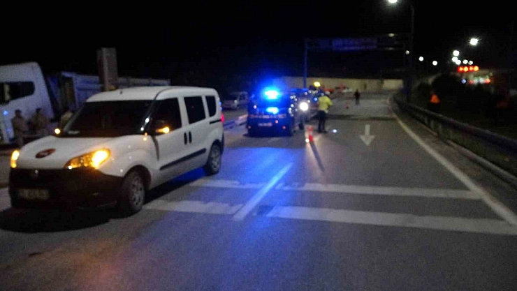 Erkenek Tüneli'nde tır yangını: Tünel saatlerce trafiğe kapandı