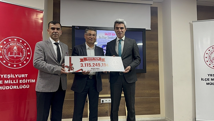 Malatya'da toplandı! Gazze'ye yollanacak...