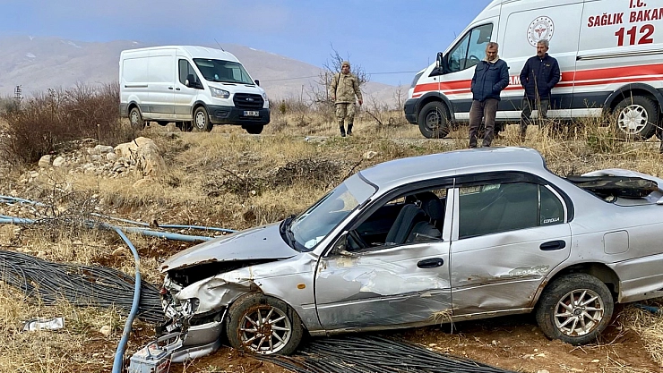 Malatya'da Trafik Kazası: 3 Yaralı