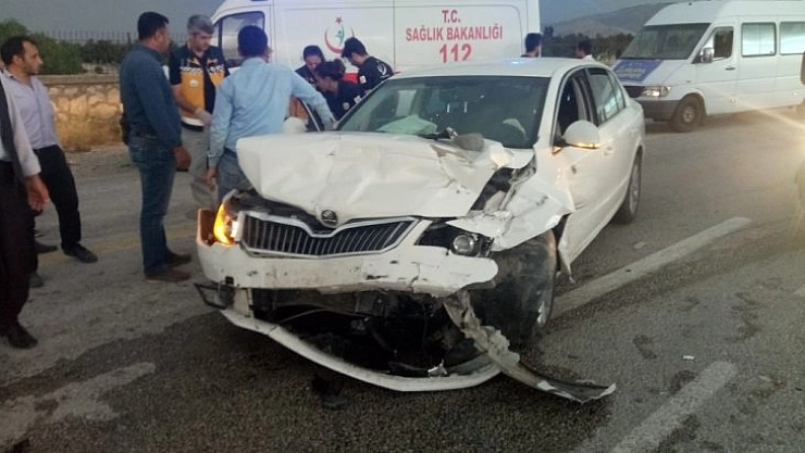 Malatya'da trafik kazası: 5 yaralı