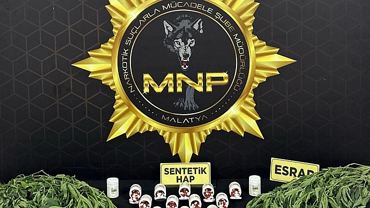 Malatya'da uyuşturucu operasyonu: 2 şüpheli yakalandı