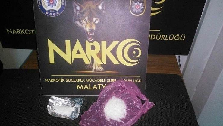 Malatya'da uyuşturucudan tutuklama