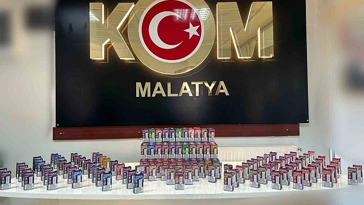 Malatya'da kaçak sigara ele geçirildi