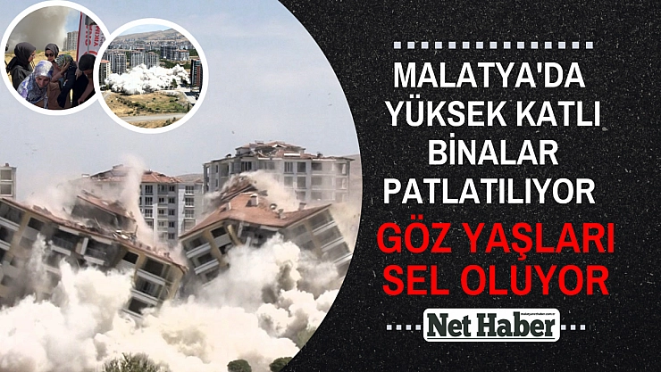 Yüksek katlı binalar patlatılıyor