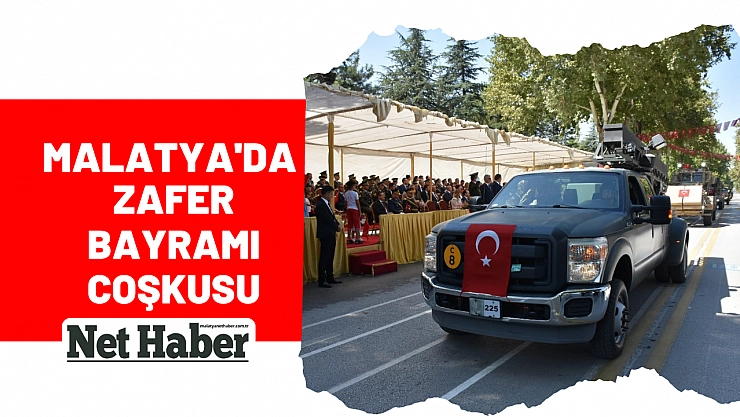 Malatya'da Zafer Bayramı coşkusu