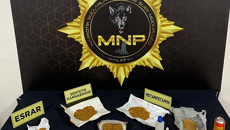 Malatya'da Zehir Tacirlerine Darbe: Kilolarca Yakalandı!
