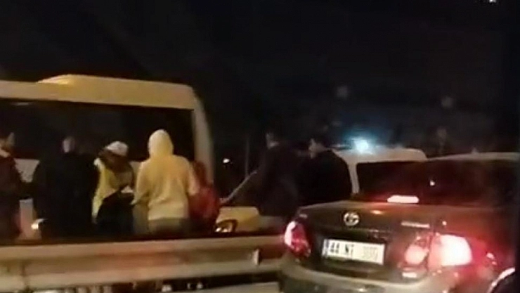 Malatya'da Yürekleri Ağza Getiren Zincirleme Kaza: 2 Yaralı