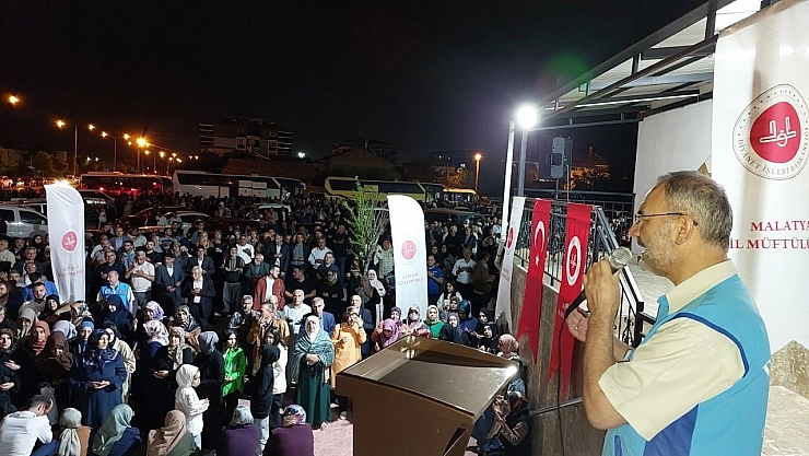 Malatya'dan ilk Hac kafilesi dualarla uğurlandı