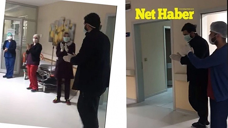 Hastaneden taburcu oldu