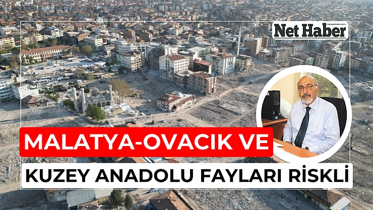 Malatya-Ovacık ve Kuzey Anadolu Fayları riskli