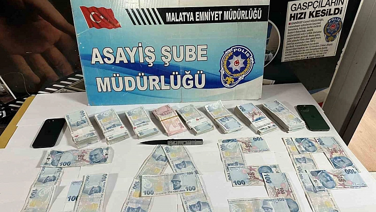 Battalgazi'de nitelikli yağma operasyonu: 3 tutuklama
