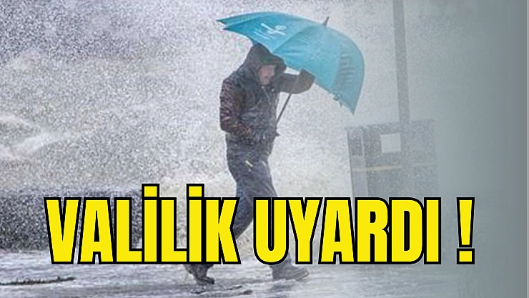 Malatya Valiliği uyardı!