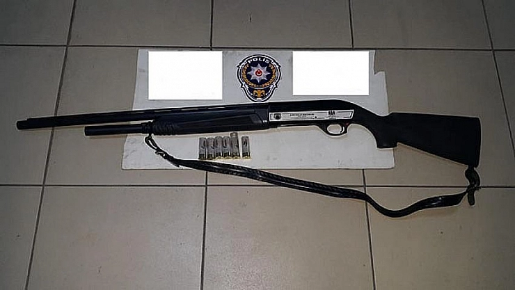 Ateş eden zanlı yakalandı