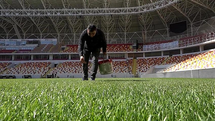 Zeminler bakıma alındı 