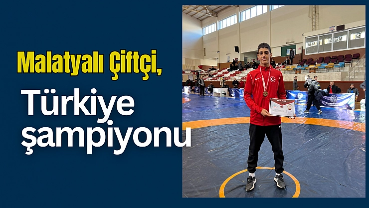 Malatyalı Çiftçi, Türkiye şampiyonu