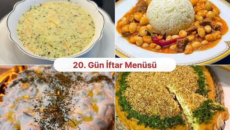 Malatyalı hanımlar için 20. gün iftar menüsü hazır!