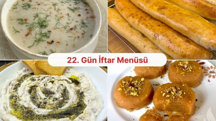 Malatyalı hanımlar için 22. gün iftar menüsü hazır!