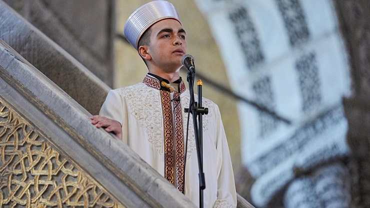Malatyalı hatipler Ayasofya'da!