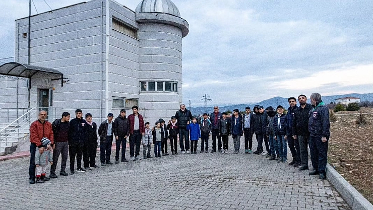 Malatyalı izciler Ramazan Hilalini gözledi