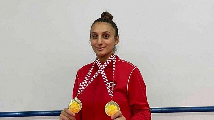 Gümüş madalya ile döndü