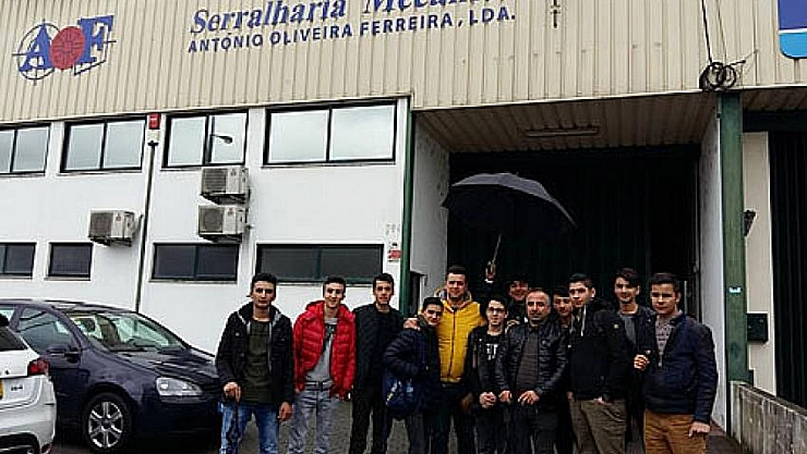 Portekiz'de staj yaptılar 