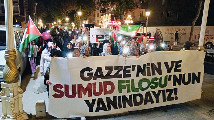 Malatyalılar Gazze için ayakta!