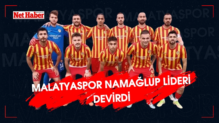 Malatyaspor namağlup lideri devirdi