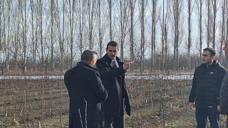 Meyve fidanları baharın gelmesiyle çiftçilerle buluşturulacak