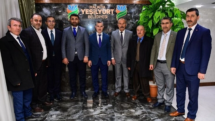 Makamında ağırladı