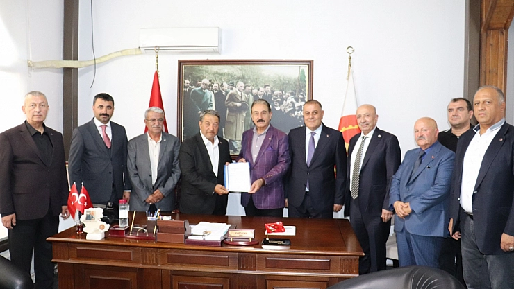 MHP heyetinden MESOB'a ziyaret: 'Milli birlik ve dayanışma için sahadayız'