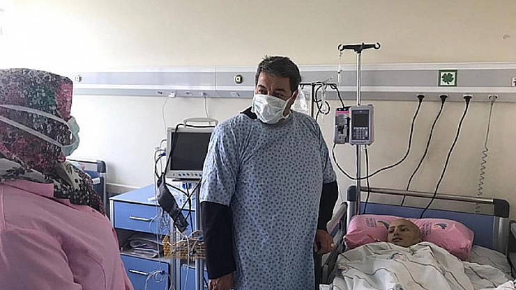 Fendoğlu'ndan moral ziyareti 