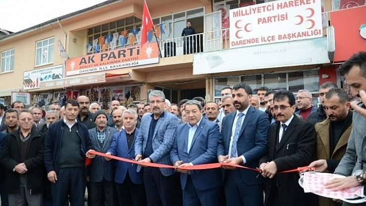 Darende ilçe binası açıldı
