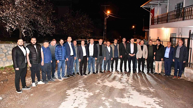 Ulutaş, Akçadağ'da vatandaşlarla bir araya geldi