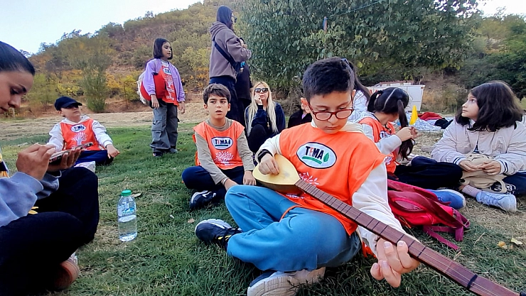 Minik yürekler doğa ve tarihle buluştu