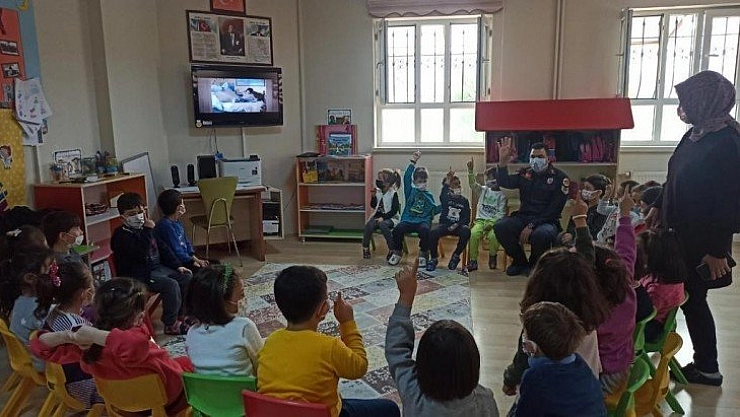 Miniklere trafik eğitimi