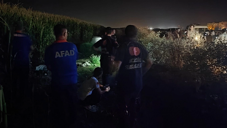 Mısır tarlasında ceset bulundu