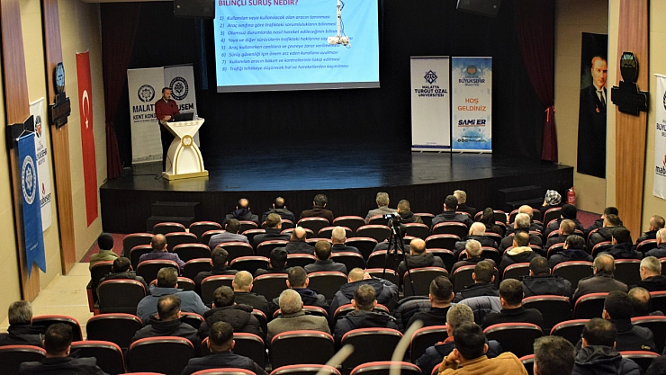 MOTAŞ Şoförlerine Bilinçli Sürüş Eğitimi Verildi!